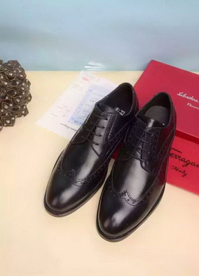 Salvatore Ferragamo Business Men Shoes--062